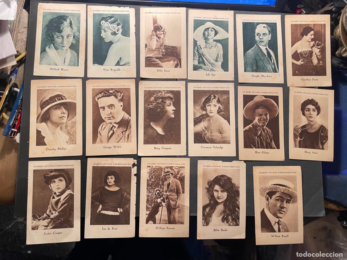 Collectionnisme Albums: CROMOS - C&Eacute;LEBRES ARTISTAS CINEMATOGRAFICOS SERIE F - CHOCOLATE JUNCOSA