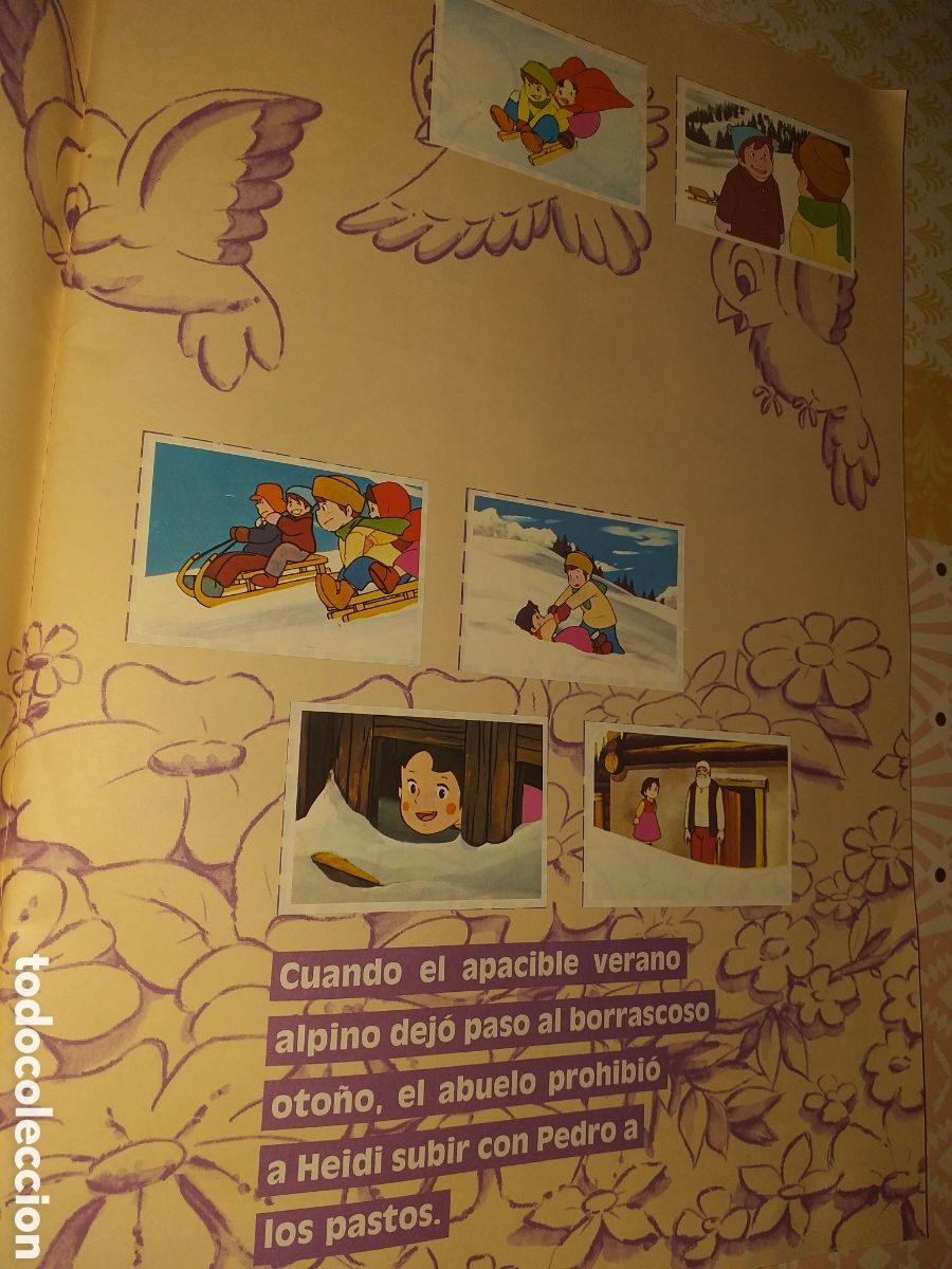 Coleccionismo &aacute;lbumes: Album cromos heidi Marco - Foto 2