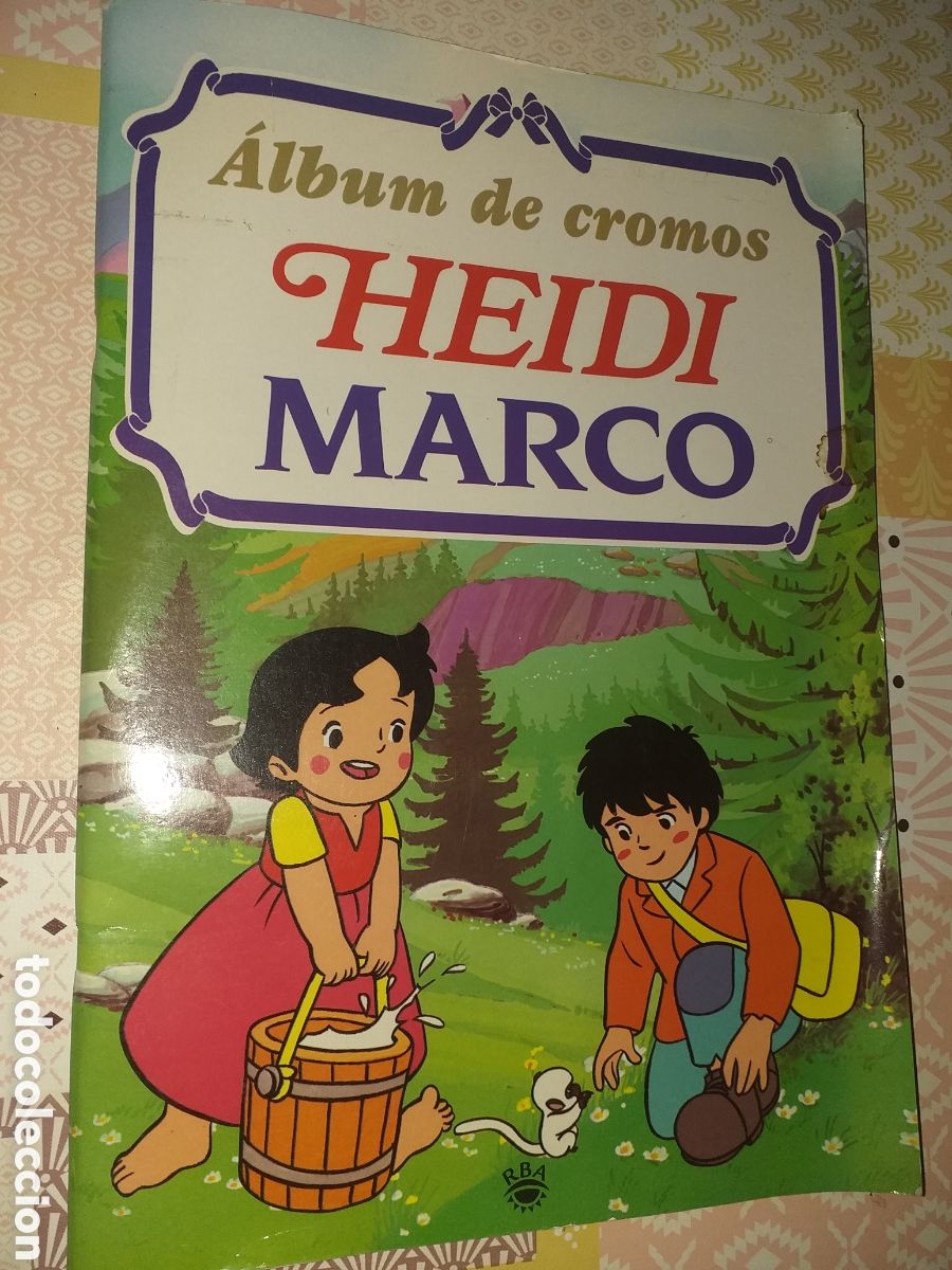 Colecionismo Cadernetas: Album cromos heidi Marco