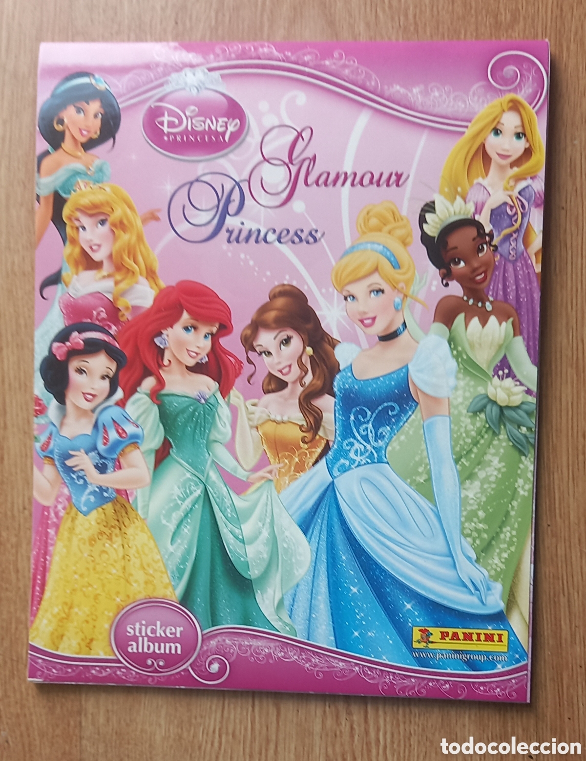 Collezionismo Album: ALBUM GLAMOUR PRINCESS DE DISNEY CON 14 CROMOS PEGADOS.COMO NUEVO