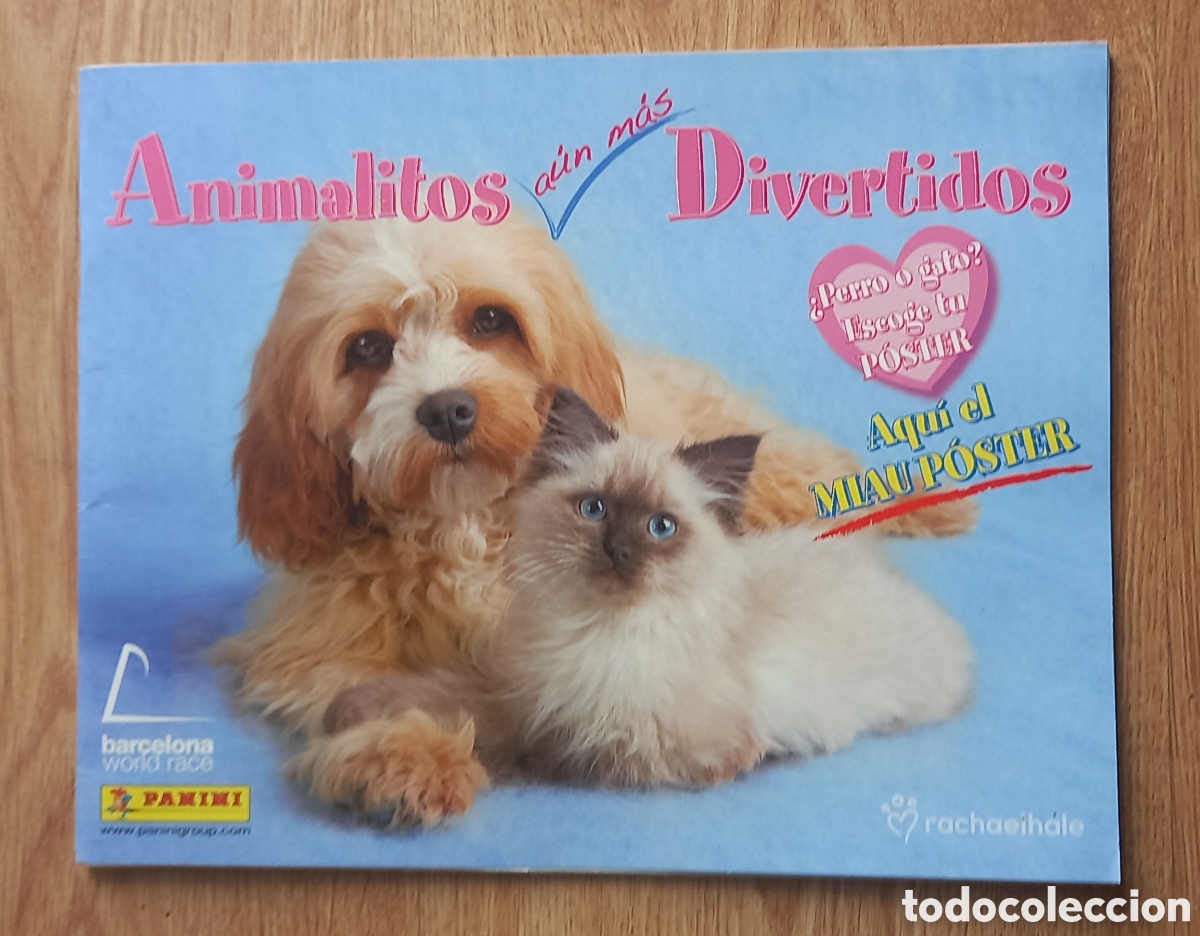 Collezionismo Album: ALBUM VACIO ANIMALITOS DIVERTIDOS DE PANINI. PERFECTO ESTADO