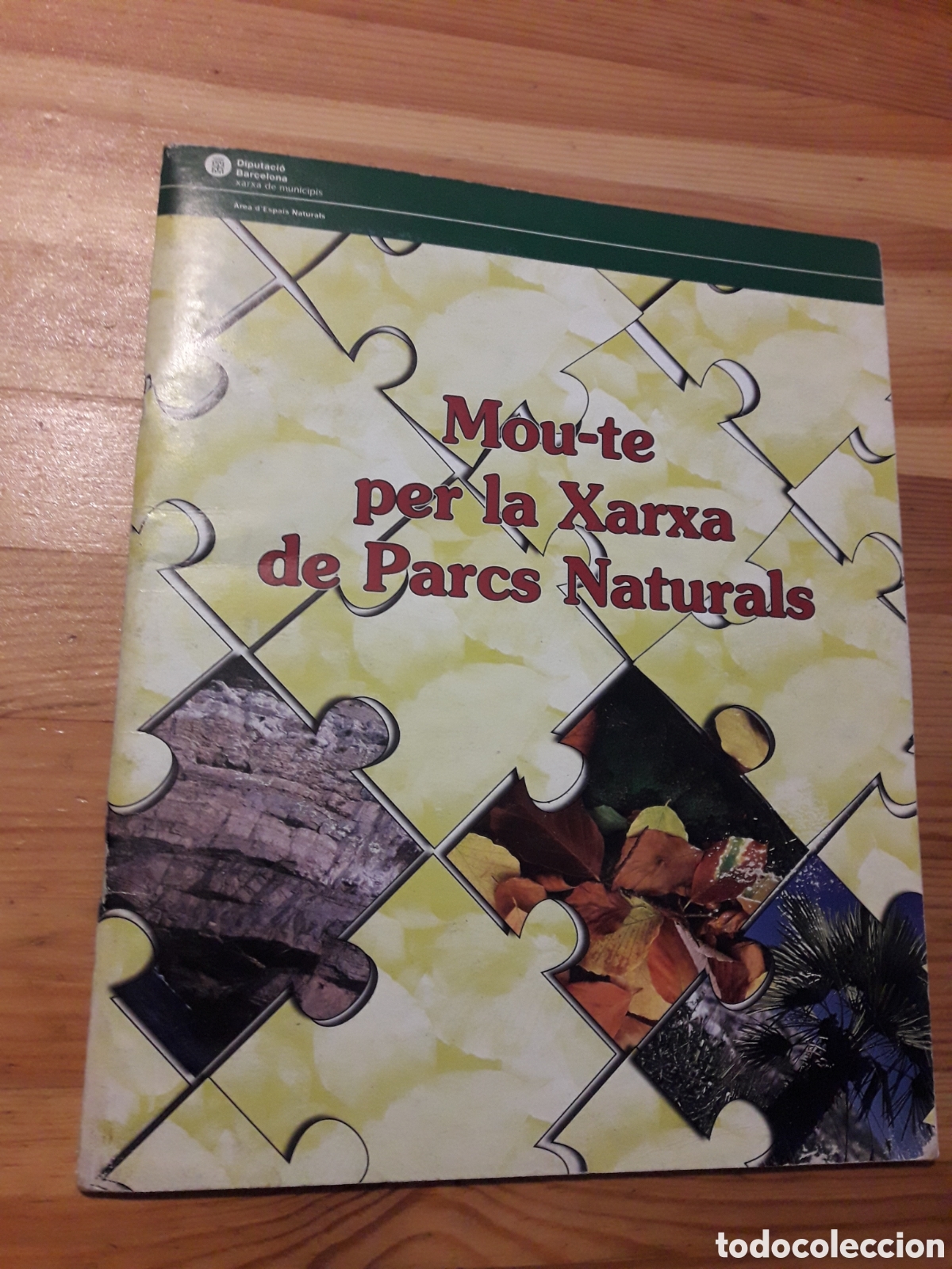 Collectable Incomplete Albums: Mou-te per la xarxa de Parcs Naturals Album Cromos Diputaci&oacute; de Barcelona