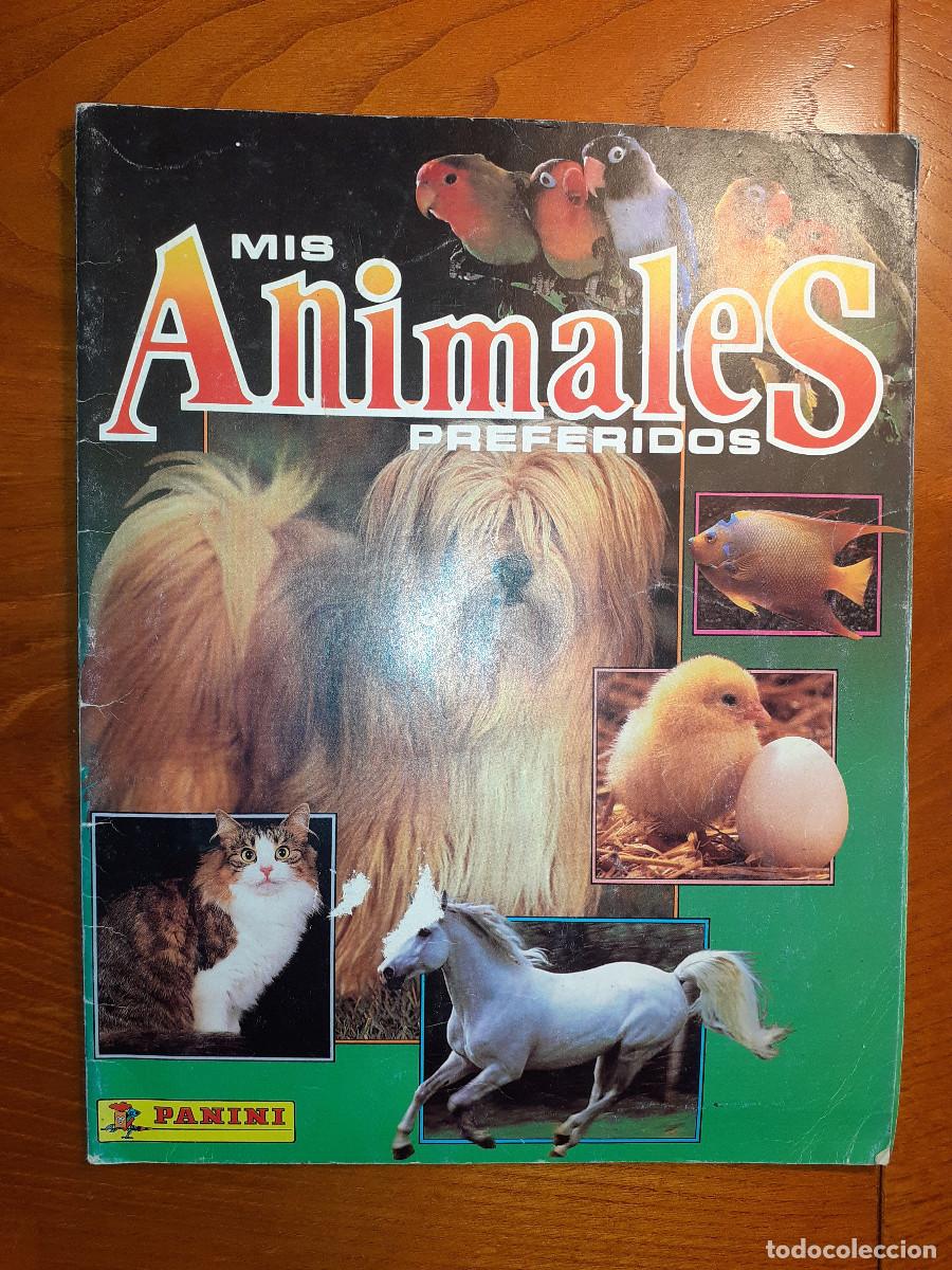 Colecionismo Cadernetas: ALBUM DE CROMOS DE MIS ANIMALES FAVORITOS - PANINI - Se incluyen fotos de todas las p&aacute;ginas