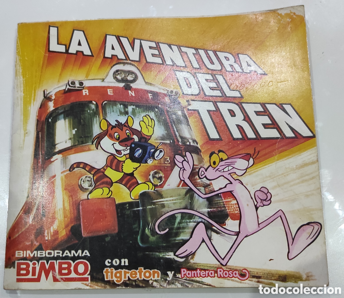 Collectable Incomplete Albums: ALBUM. LA AVENTURA DEL TREN.BIMBO 1975.