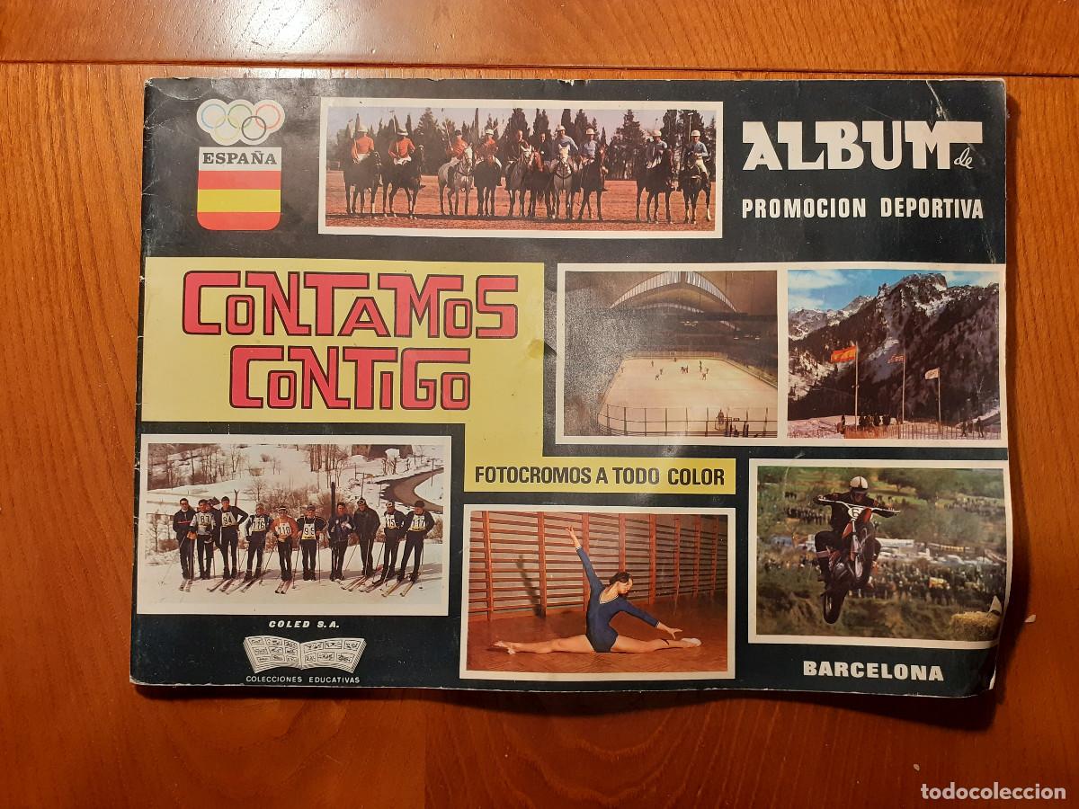 Colecionismo Cadernetas: ALBUM DE CROMOS DE CONTAMOS CONTIGO- Incompleto - Se adjuntan fotos de todas las p&aacute;ginas