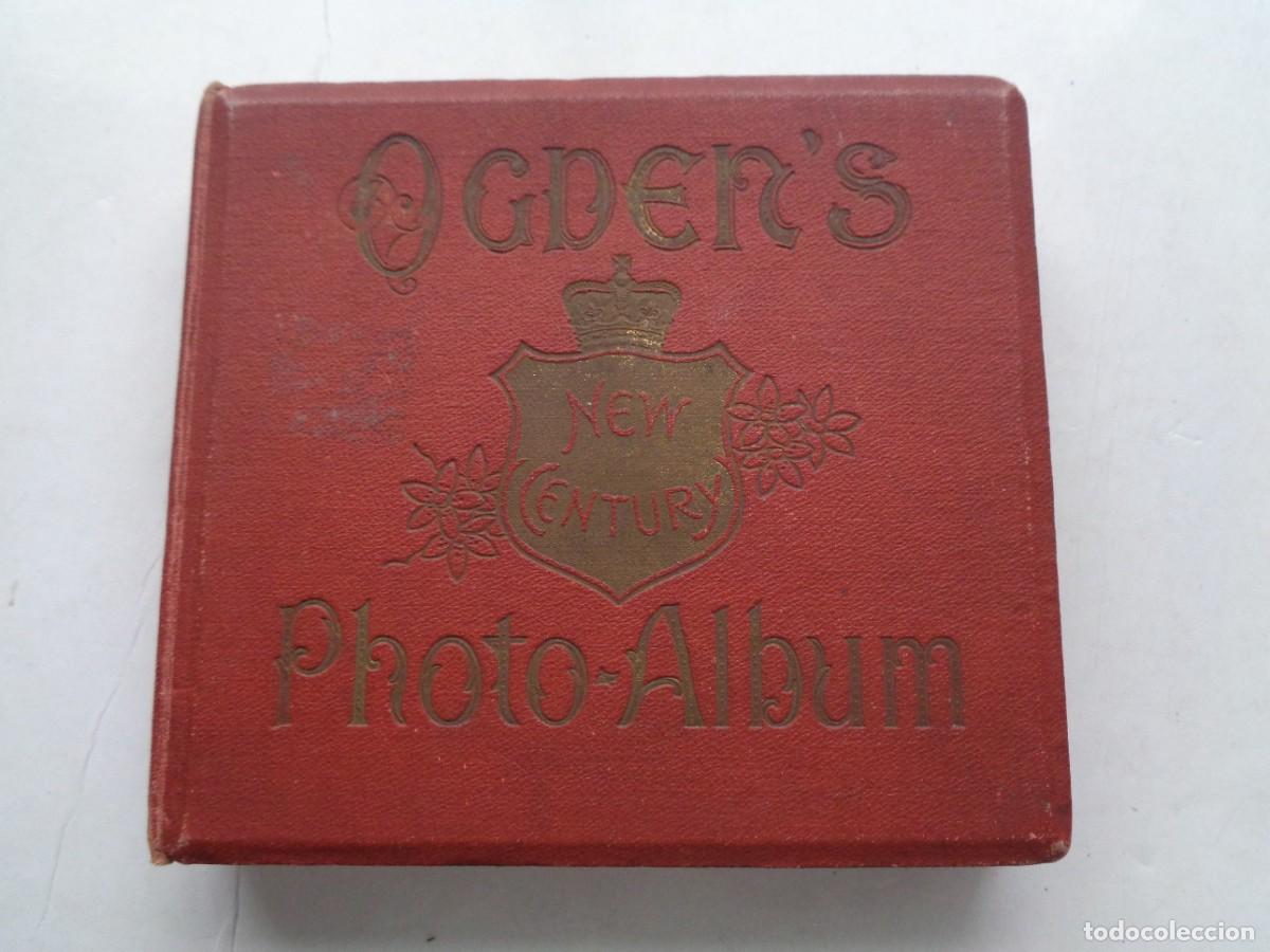 Colecionismo Cadernetas: ANTIGUO ALBUM CON FOTOGRAFIAS DE PERSONAJES DEL S.XIX