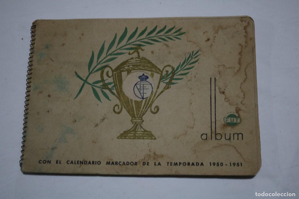 Colecionismo Cadernetas: 18 CROMOS FOTOGR&Aacute;FICOS CON CALENDARIO MARCADOR DE LA TEMP 1950/51 CAMP. MUNDO Y SELECCI&Oacute;N ESPA&Ntilde;OLA
