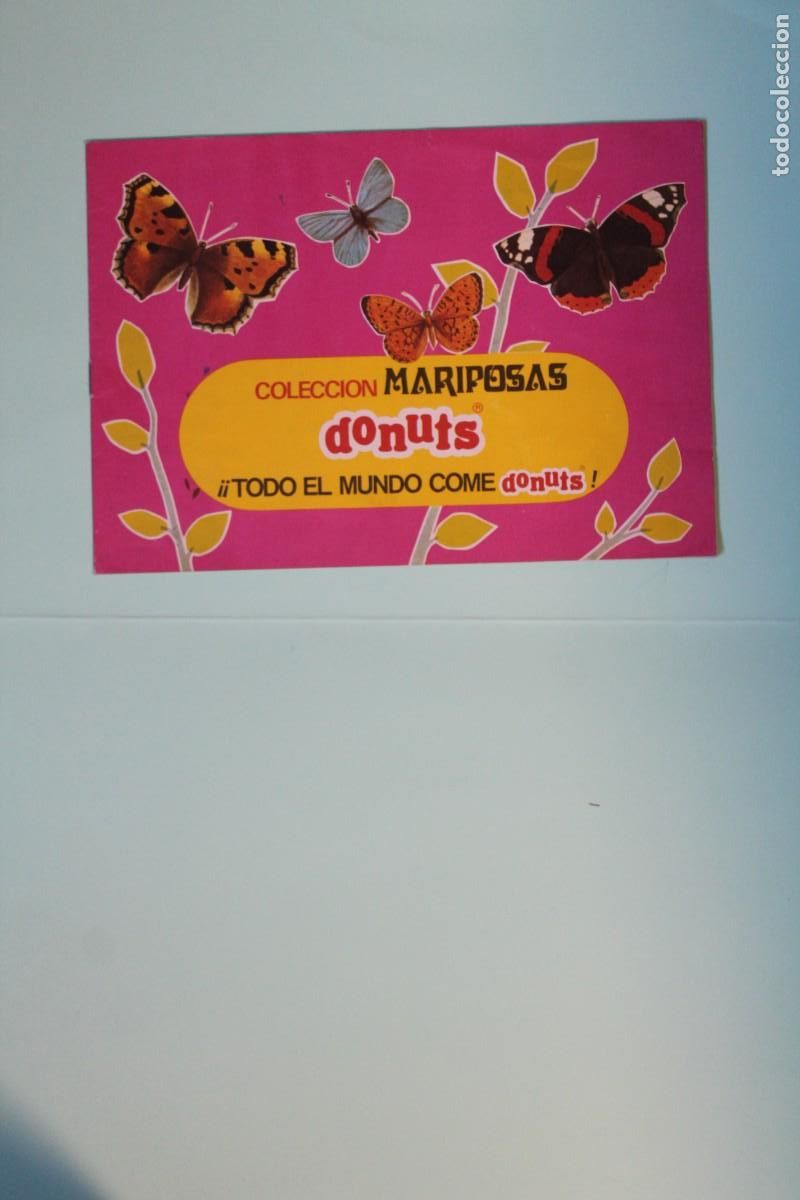 Collezionismo Album: COLECCION MARIPOSAS ADHESIVAS DONUTS. A&Ntilde;O 1971. INCOMPLETO.
