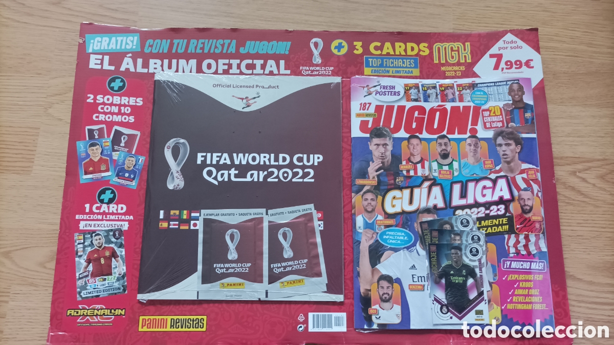 Collectable Incomplete Albums: Album cromos mundial Qatar