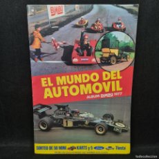 Coleccionismo Álbumes: ALBUM CROMOS - EL MUNDO DEL AUTOMOVIL - BIMBO - VACIO / 20.839 CAA