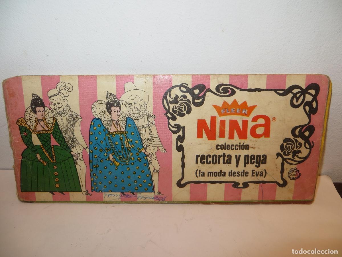 Collectable Incomplete Albums: ALBUM NINA RECORTA Y PEGA DE LOS CHICLES ,BARATO