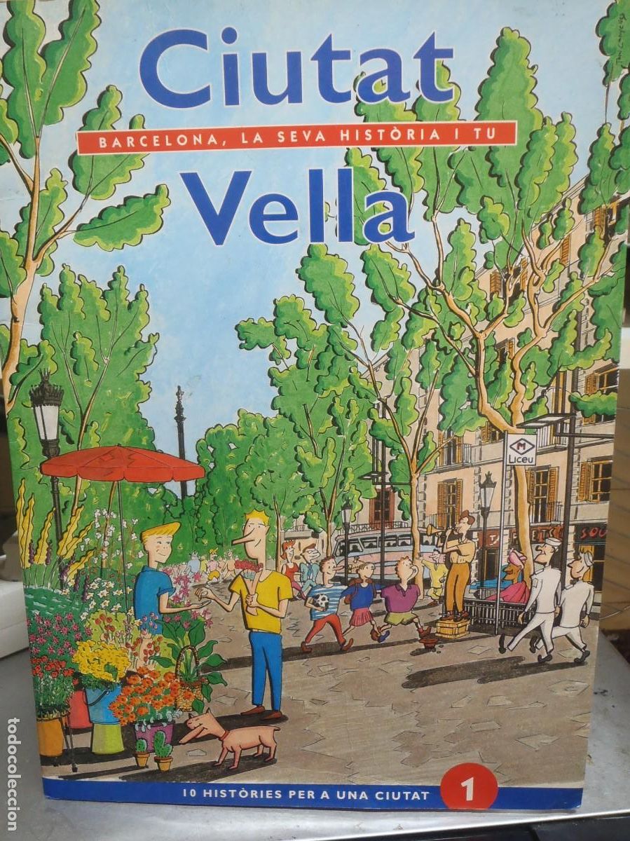 Collezionismo Album: CIUTAT VELLA N&ordm;1 - ED CATIC - 1995 - INCOMPLETO - TEXTO EN CATALAN