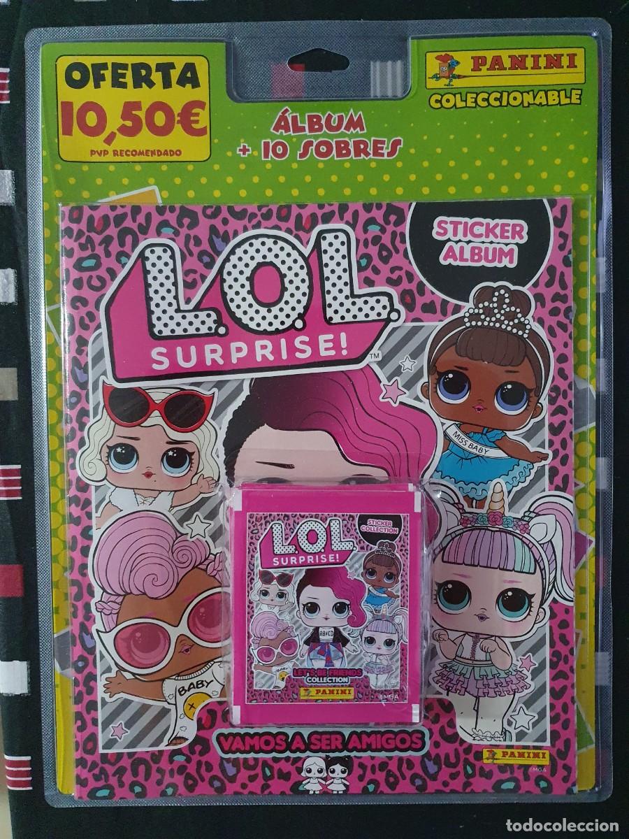 Collezionismo Album: BLISTER PRECINTADO ALBUM + 10 SOBRES L.O.L SURPRISE VAMOS A SER AMIGOS PANINI 2019