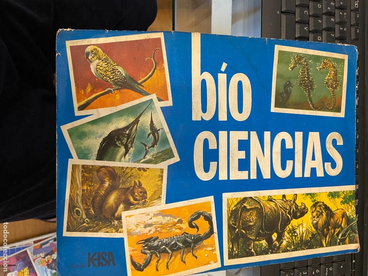Collectionnisme Albums: BIO CIENCIAS ALBUM CON 235 CROMOS POSIBILIDAD DE VENDER SUELTOS