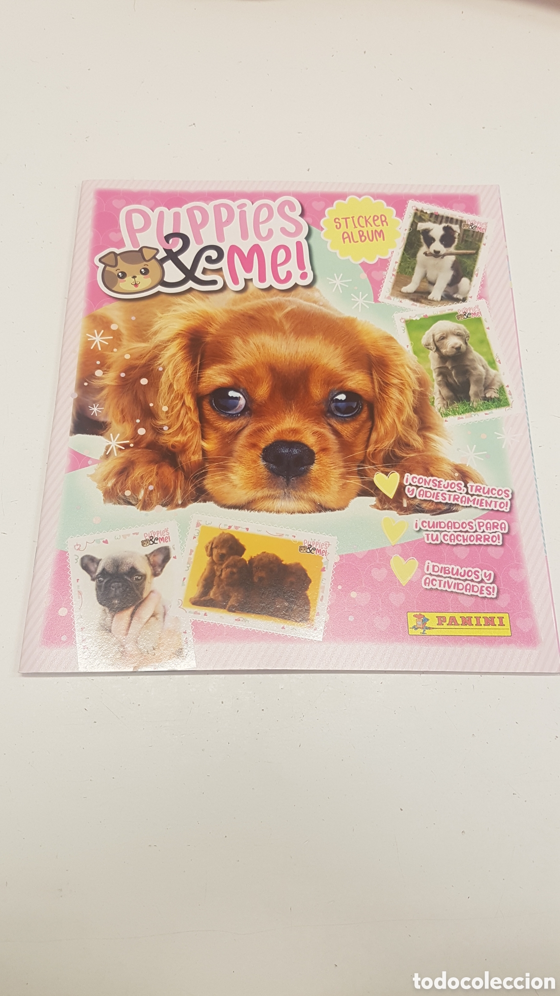Colecionismo Cadernetas: &Aacute;LBUM PUPPIES & ME PANINI NUEVO