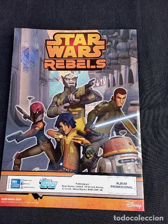 Coleccionismo &aacute;lbumes: ALBUM STARWARS REBELS - Foto 2