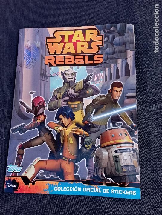 Coleccionismo &aacute;lbumes: ALBUM STARWARS REBELS - Foto 1