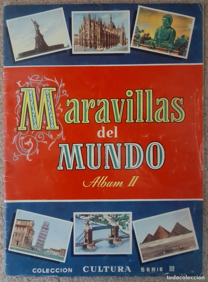 Collectable Incomplete Albums: Album Maravillas Del Mundo II.Incompleto con 90 de 250 Cromos.Bruguera