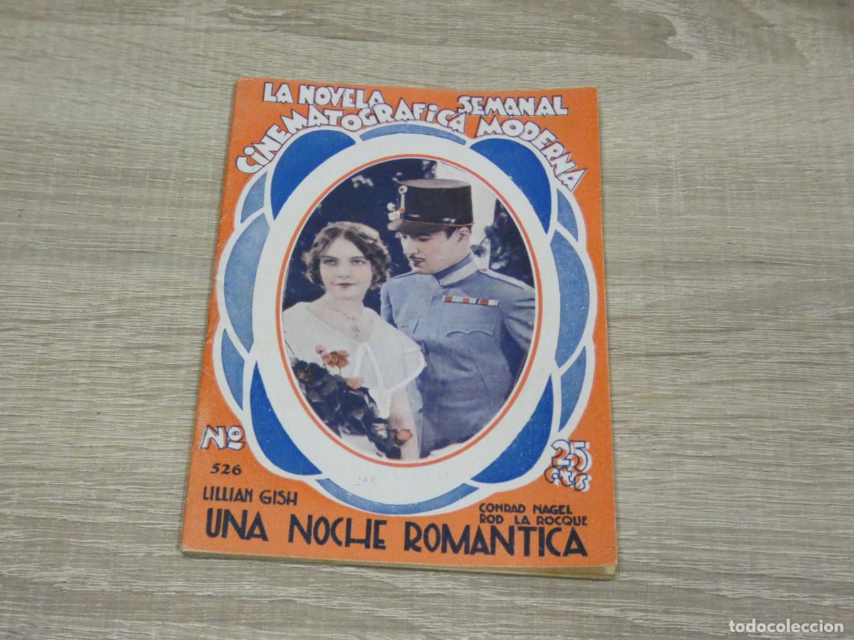 Colecionismo Cadernetas: ARKANSAS cine novela semanal cienmat moderna a&ntilde;os 30 buen estado 526 una noche romantica
