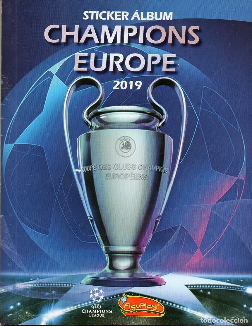 Collectionnisme Albums: Sticker Album Champions Europe League 2019 Faltan 4 stickers 48 Paginas Real Betis Porto Paris Lazio