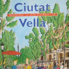 Coleccionismo Álbumes: CIUTAT VELLA - Nº1 - CATIC - 1995 - SOLO 15 CROMOS - TEXTO EN CATALAN. Lote 398242914