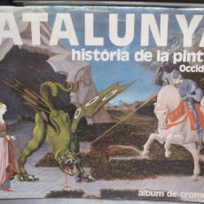 Coleccionismo Álbumes: CATALUNYA - HISTORIA DE LA PINTURA - OCCIDEN 1 - AVUI - TEXTO EN CATALAN. Lote 398244934