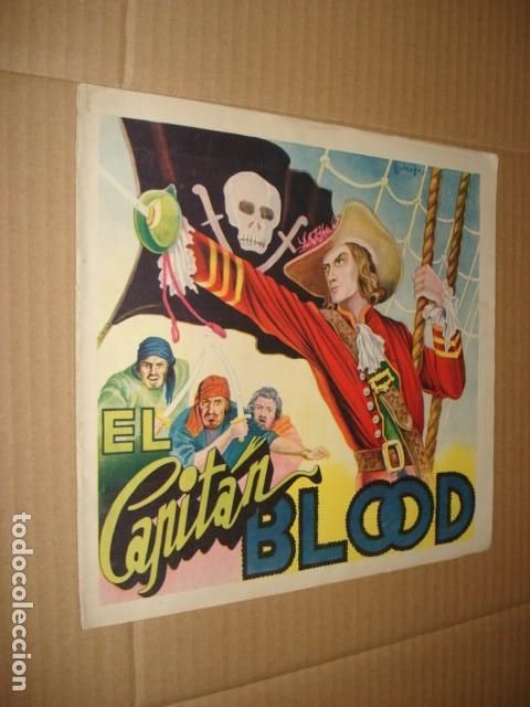 Coleccionismo &Aacute;lbumes: &Aacute;lbum vac&iacute;o, El capit&aacute;n Blood, Fher, buen estado