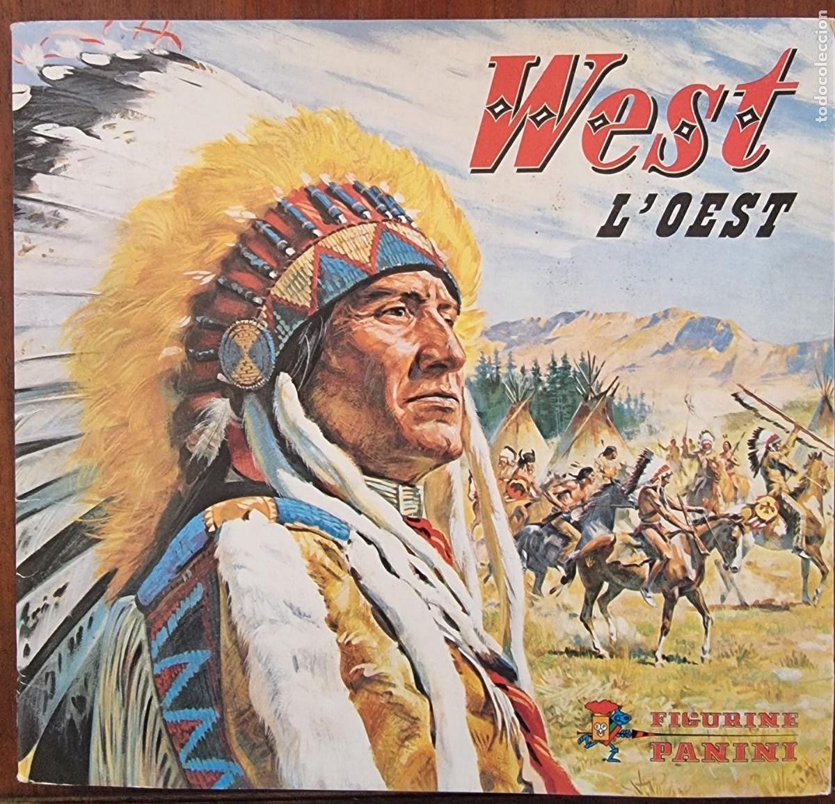 Collectable Incomplete Albums: Album West.L&acute;Oest.Incompleto.solo falta un cromo el 190.Cromo Crom.Panini.catalan