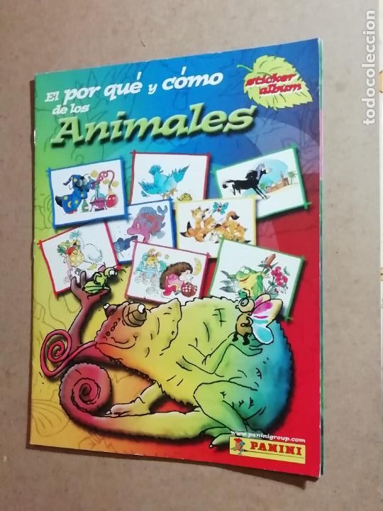 Colecionismo Cadernetas: ALBUM EL POR QU&Eacute; Y COMO DE LOS ANIMALES