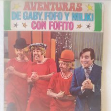 Coleccionismo Álbumes: AVENTURAS DE GABY FOFÓ Y MILIKI CON FOFITO ÁLBUM DE CROMOS. Lote 399948729