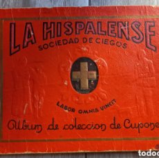 Coleccionismo Álbumes: ÁLBUM DE CUPONES LA HISPALENSE. Lote 400138304