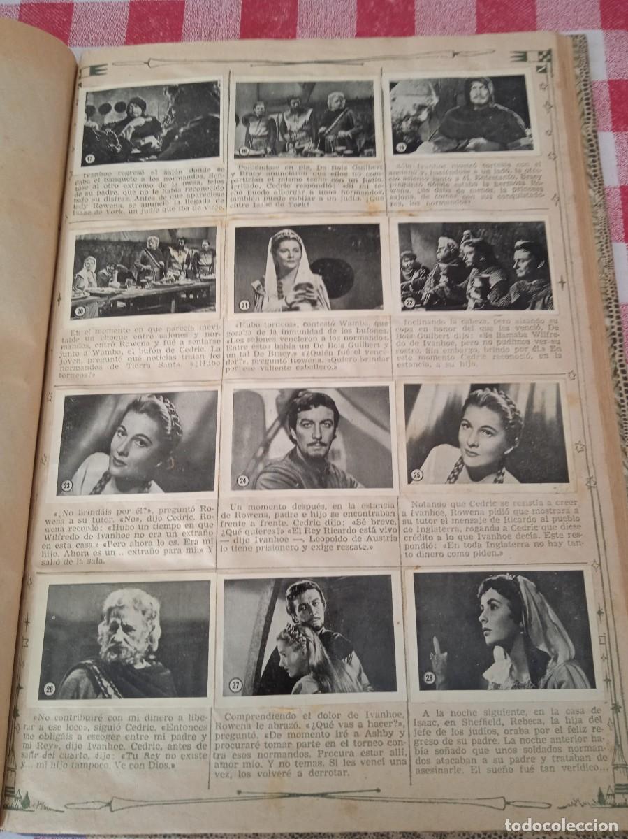 Coleccionismo &aacute;lbumes: Albun de cromos ivanhoe - Foto 4