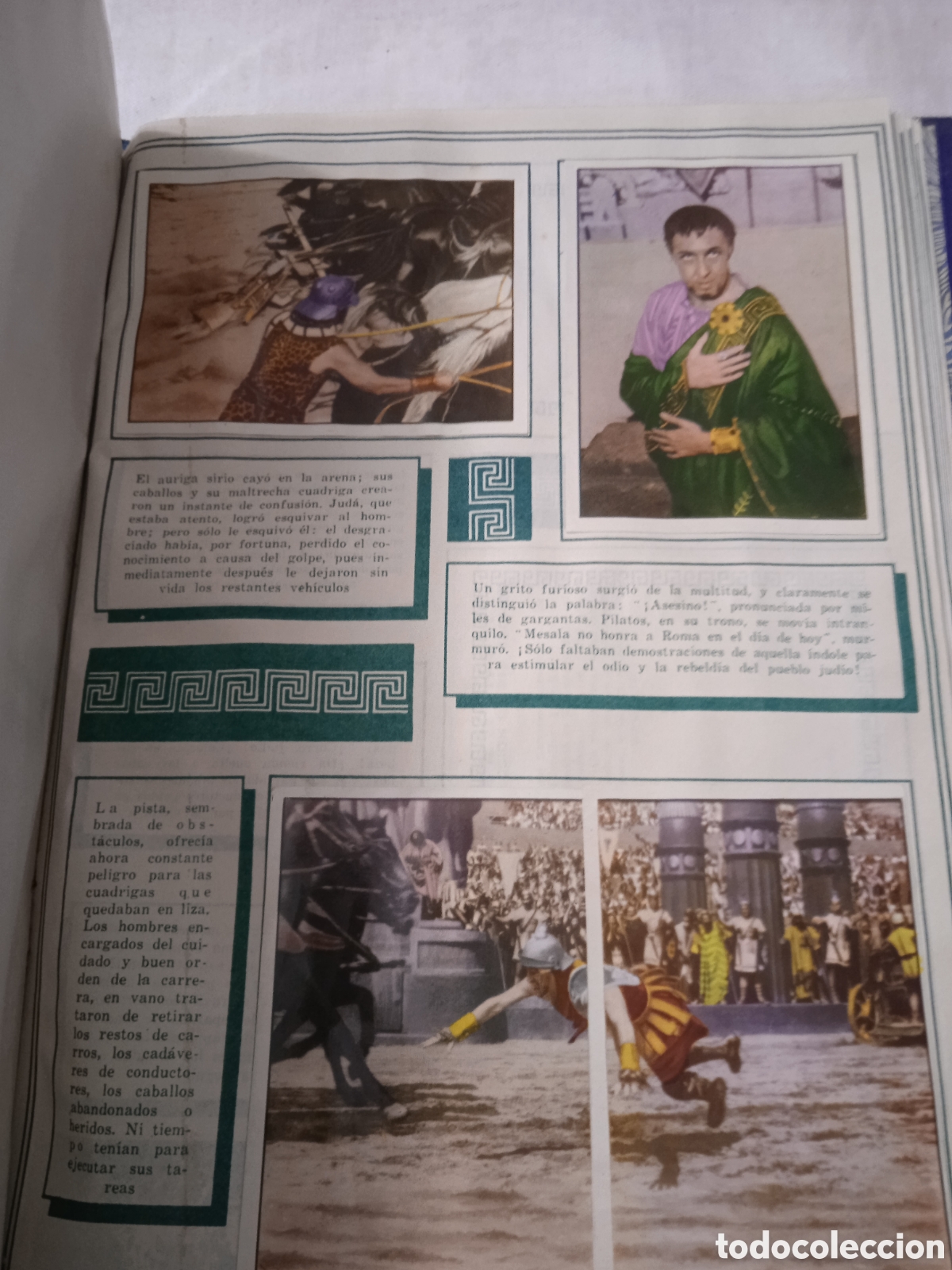 Coleccionismo &aacute;lbumes: Albun de cromos ben hur - Foto 2