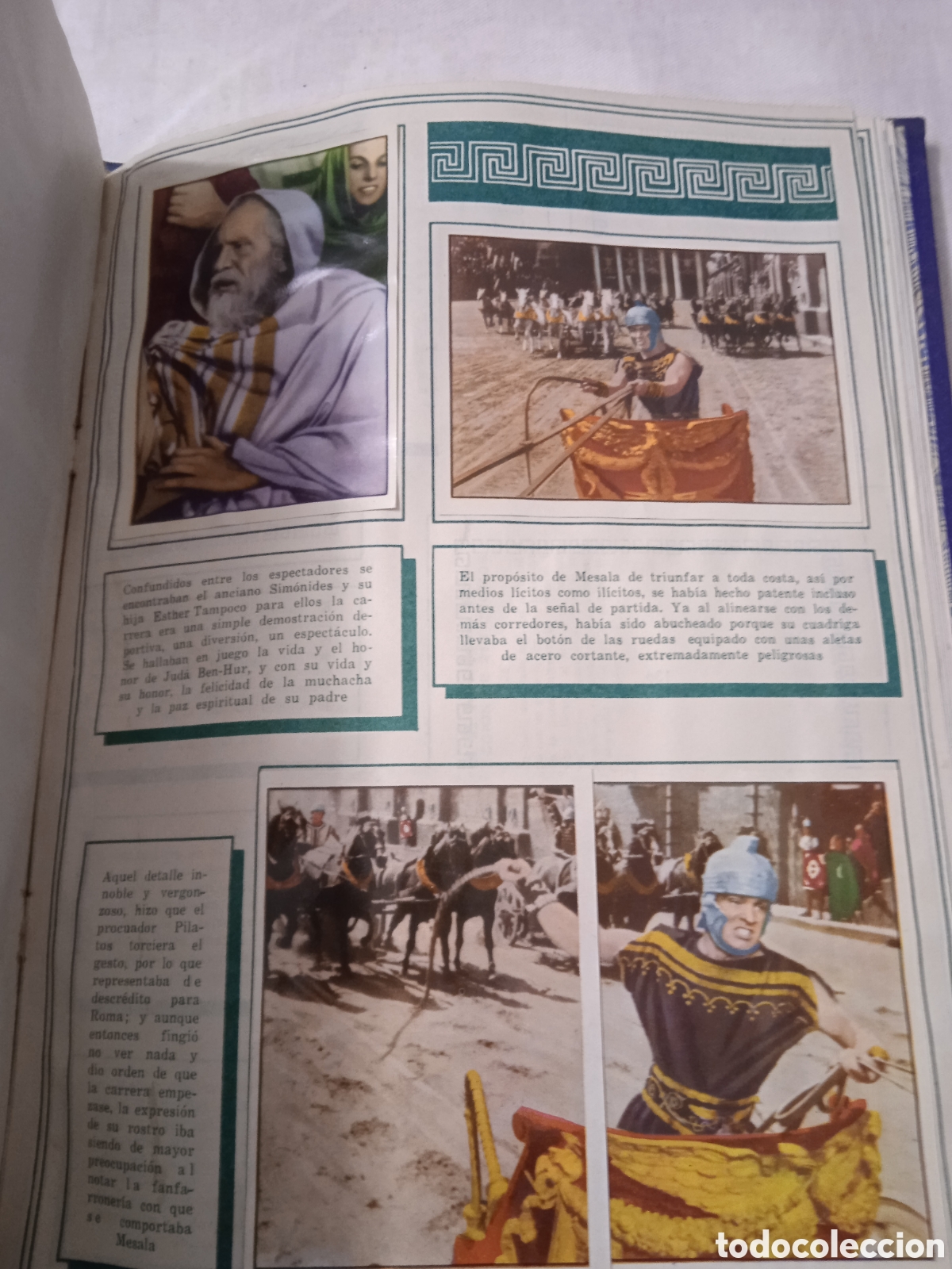 Coleccionismo &aacute;lbumes: Albun de cromos ben hur - Foto 4