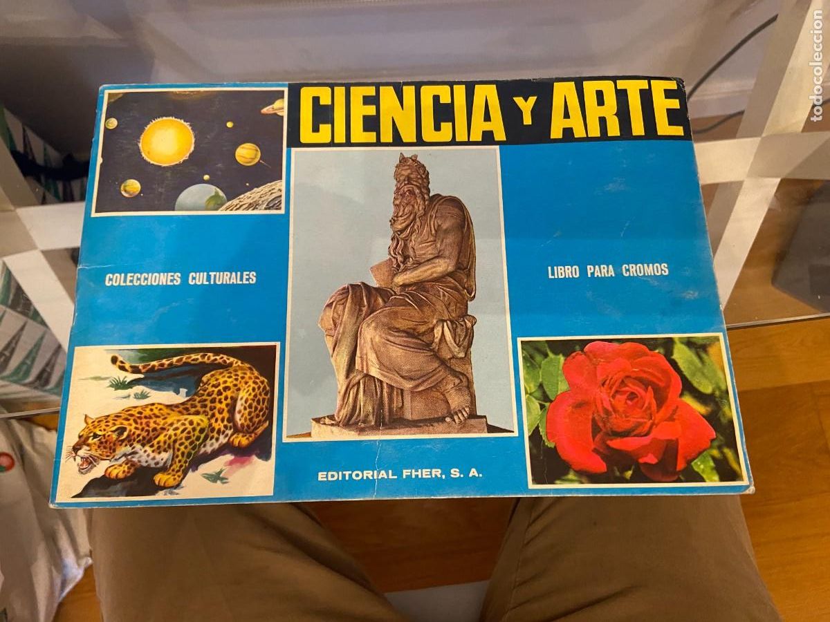 Collectable Incomplete Albums: ciencia y arte incompleto con 309 cromos se venden sueltos
