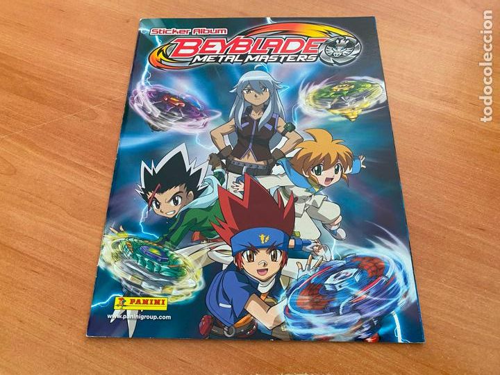Collezionismo Album: BEYBLADE METAL MASTERS ALBUM VACIO PLANCHA PANINI (COIB219)