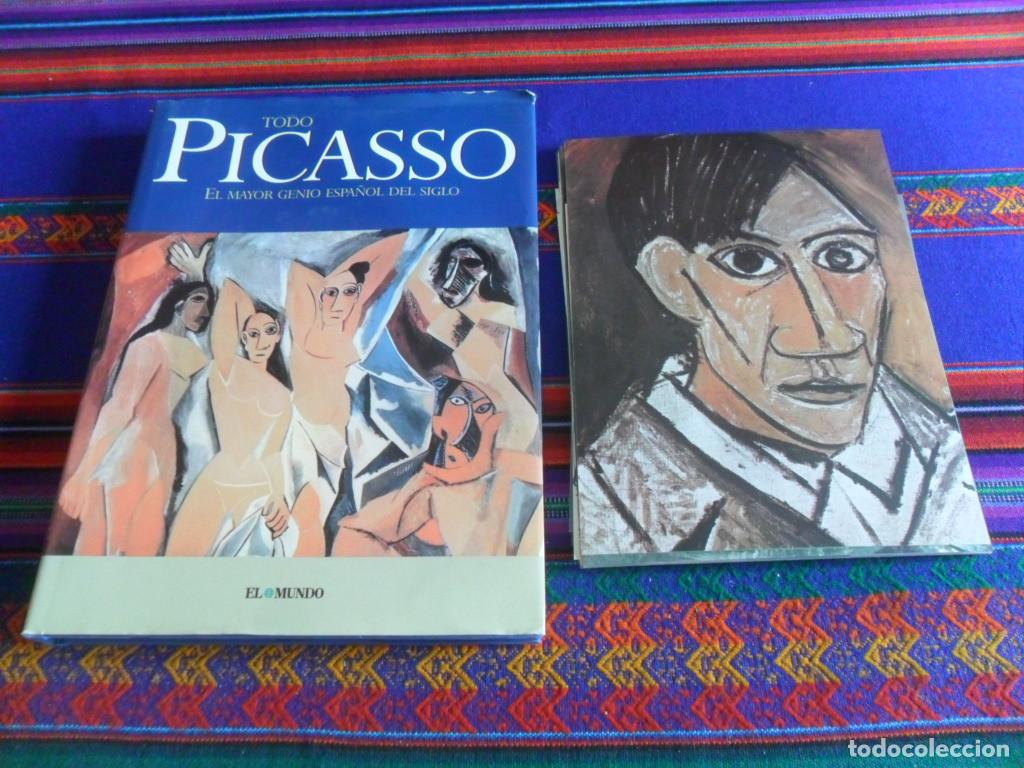 Collectionnisme Albums: TODO PICASSO EL MAYOR GENIO ESPA&Ntilde;OL DEL SIGLO INCOMPLETO CON 108 DE 174 CROMOS. EL MUNDO 2001.