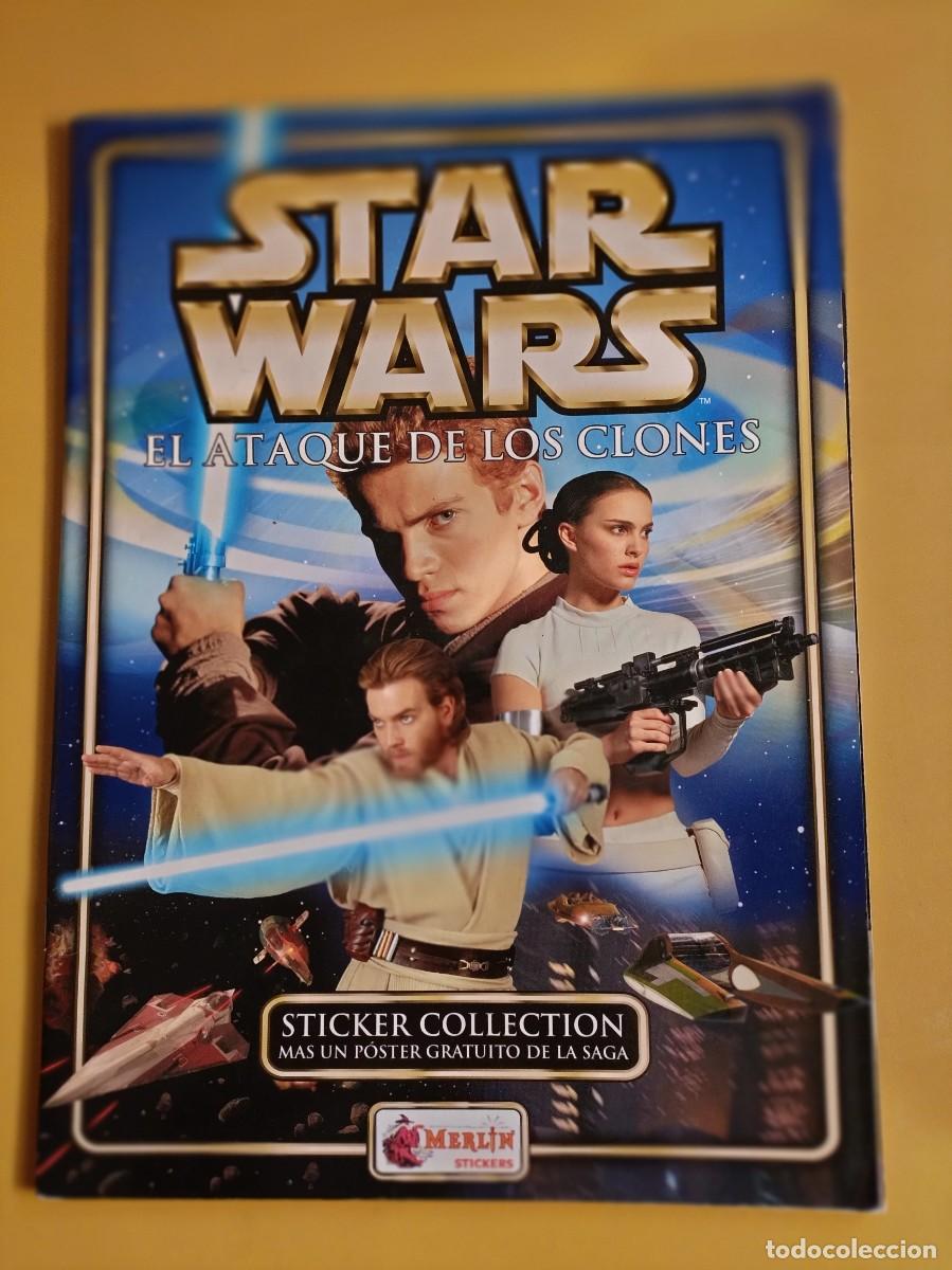 Coleccionismo &aacute;lbumes: star wars el ataque de los clones - Foto 1