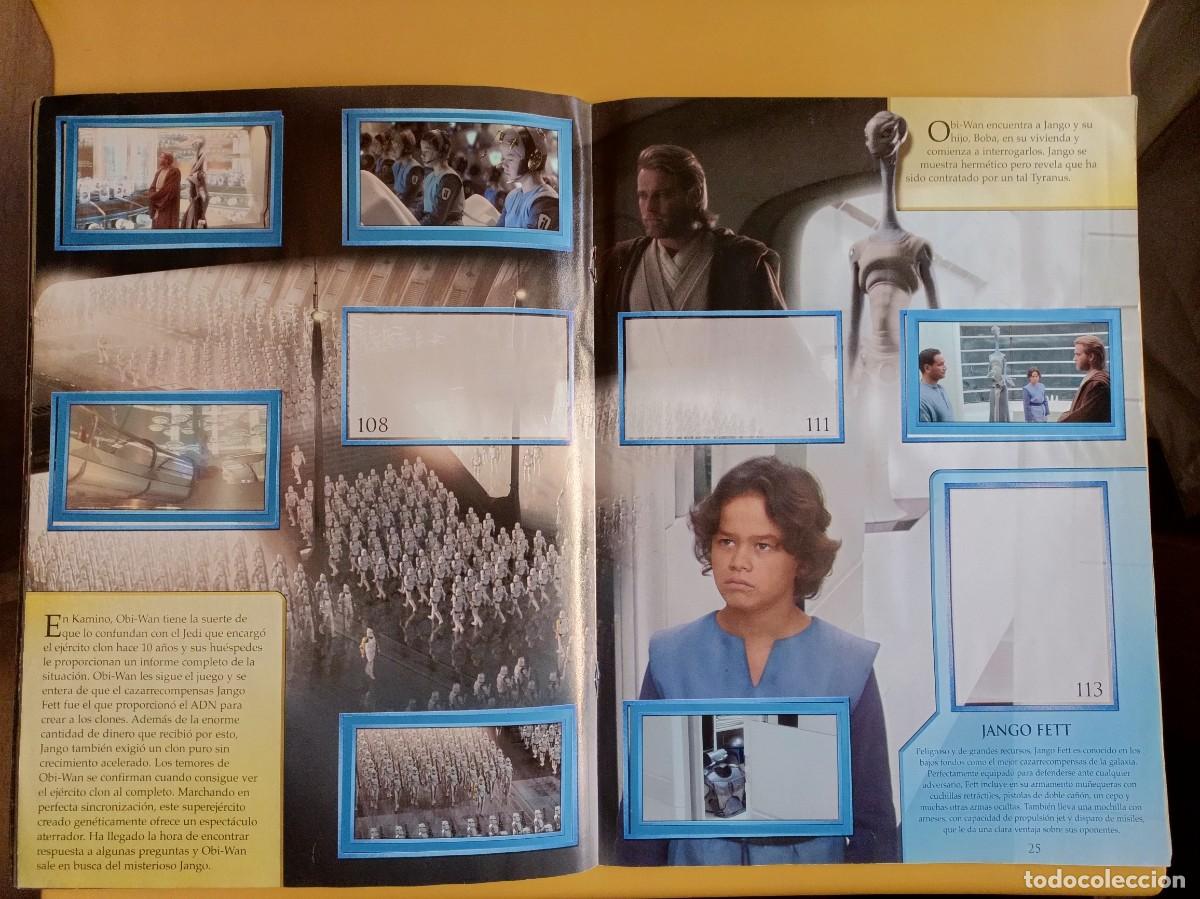 Coleccionismo &aacute;lbumes: star wars el ataque de los clones - Foto 4
