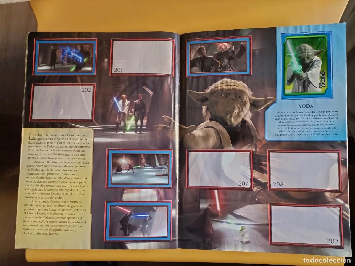 Coleccionismo &aacute;lbumes: star wars el ataque de los clones - Foto 6