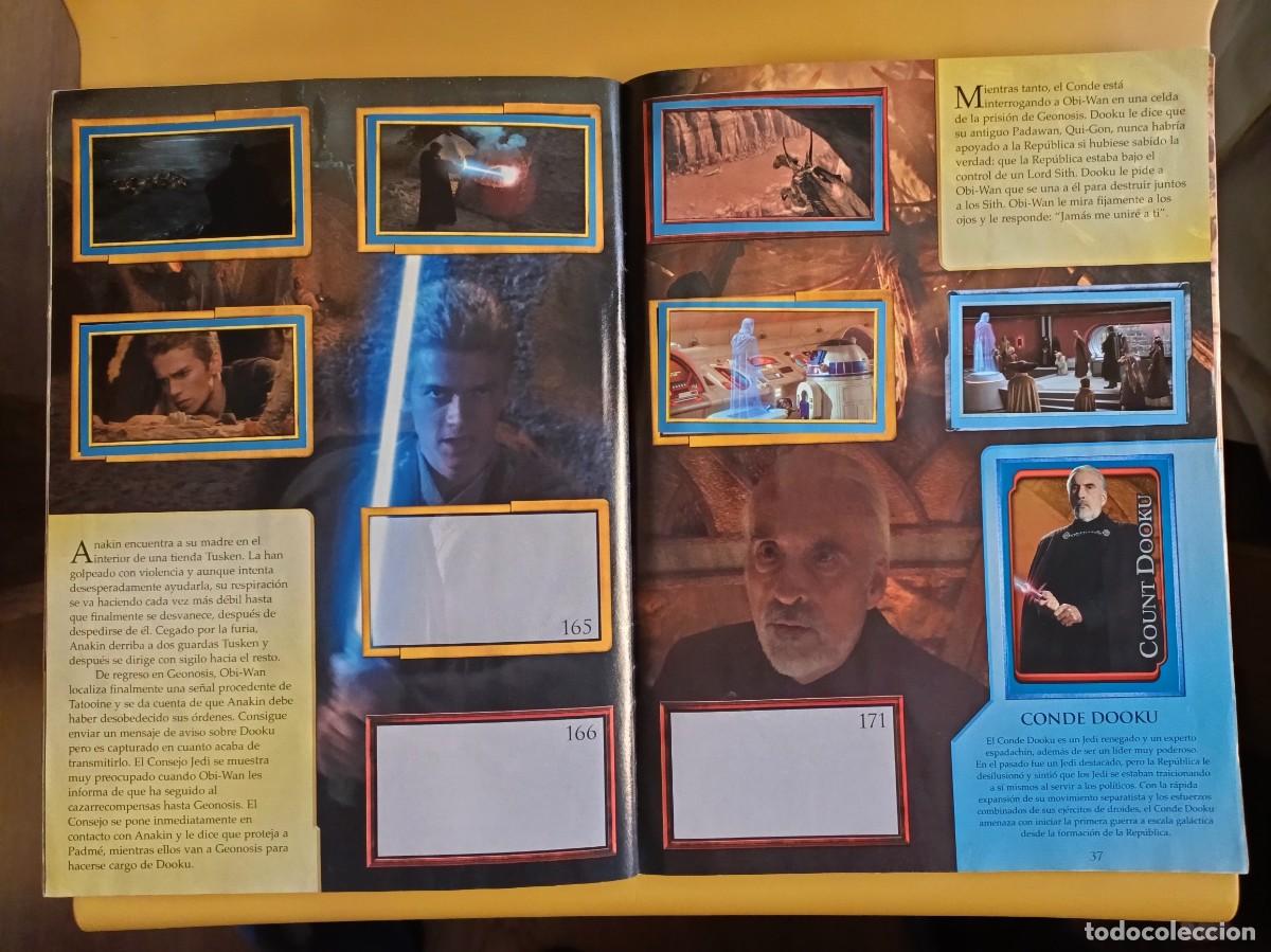 Coleccionismo &aacute;lbumes: star wars el ataque de los clones - Foto 7