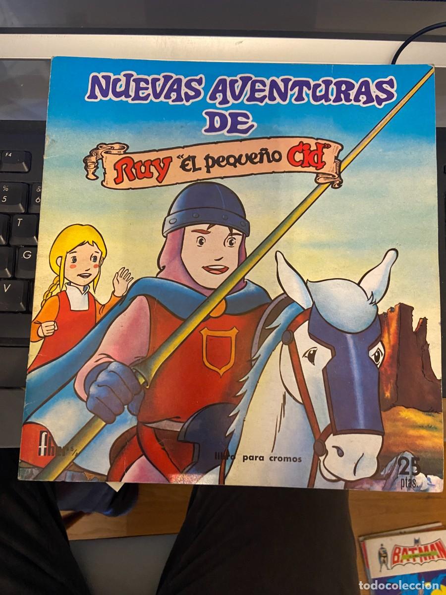 Collectionnisme Albums: NUEVAS AVENTURAS DE RUY EL PEQUE&Ntilde;O CID CON 55 CROMOS SE PUEDE LLEGAR A VENDER SUELTOS