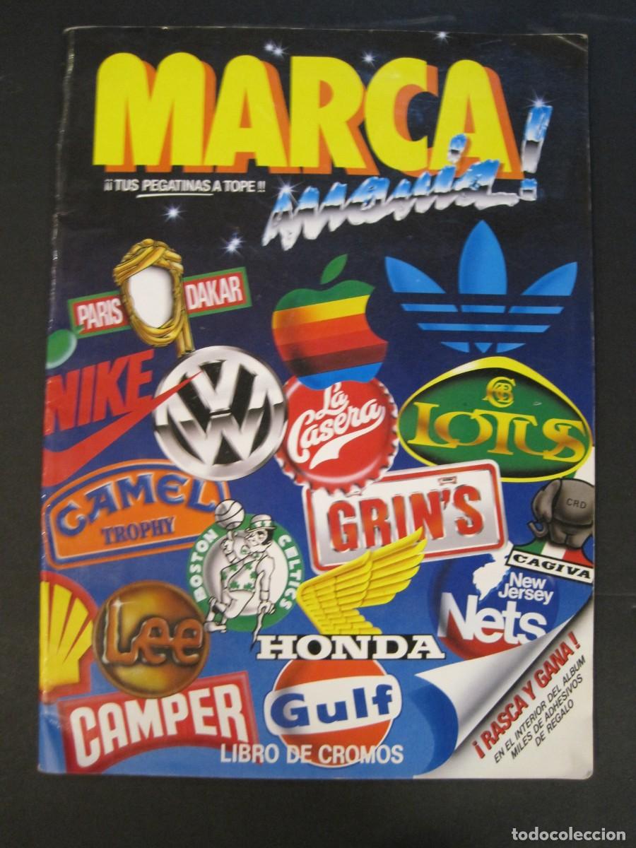 Coleccionismo &Aacute;lbumes: MARCA MANIA-ALBUM DE CROMOS CASI COMPLETO-EDICIONES ESTE-VER FOTOS-(V-24.165)