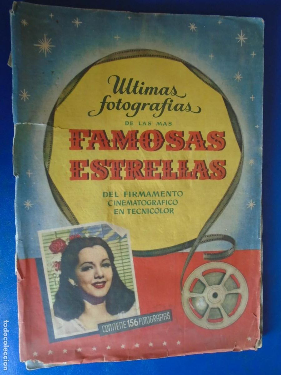 Colecionismo Cadernetas: (AL-230418)ALBUM FOTOGRAFIAS DE LAS MAS FAMOSAS ESTRELLAS DEL FIRMAMENTO CINEMATOGRAFICO
