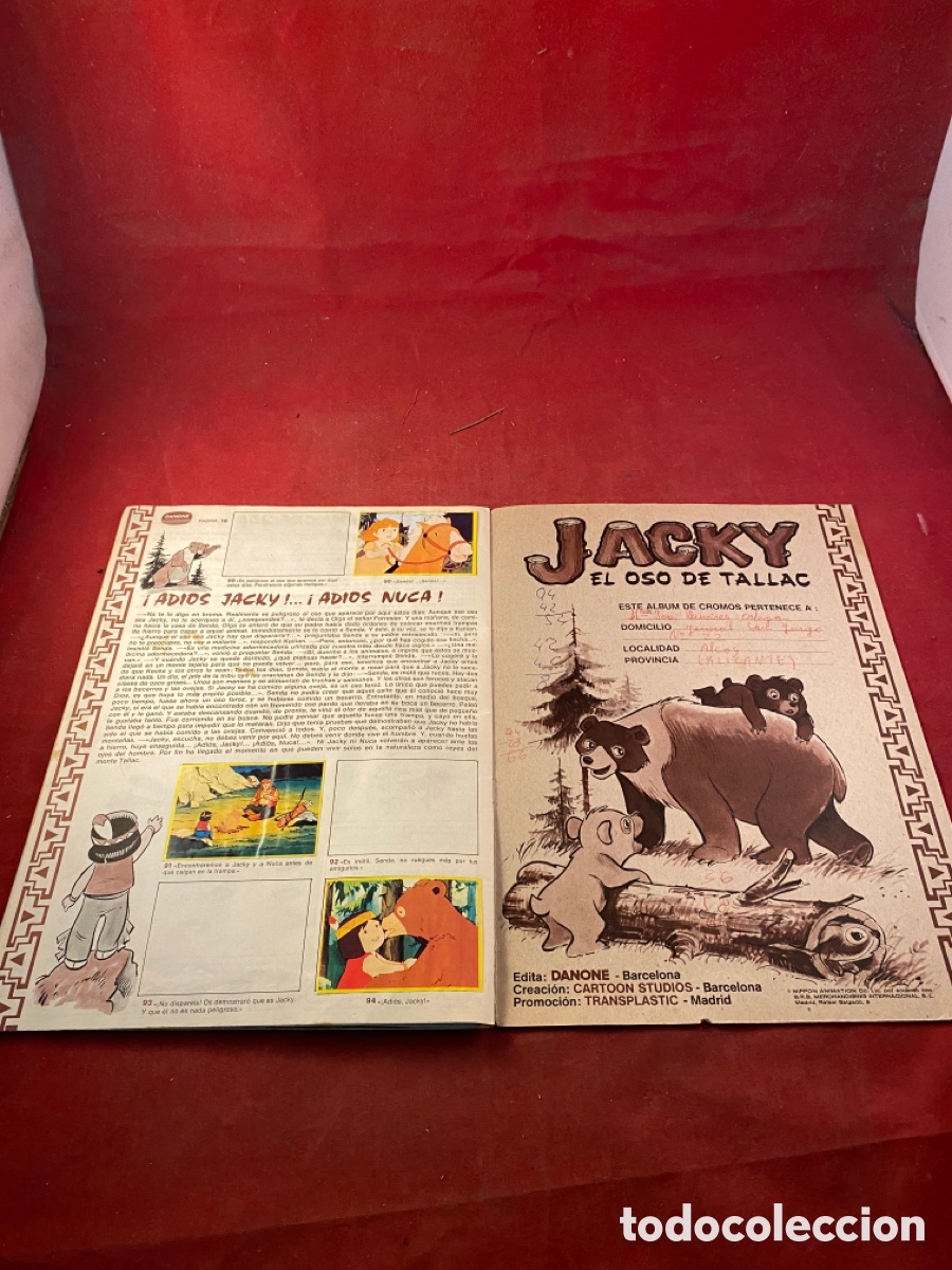 Coleccionismo &aacute;lbumes: &Aacute;LBUM CROMOS DANONE JACKY - Foto 10