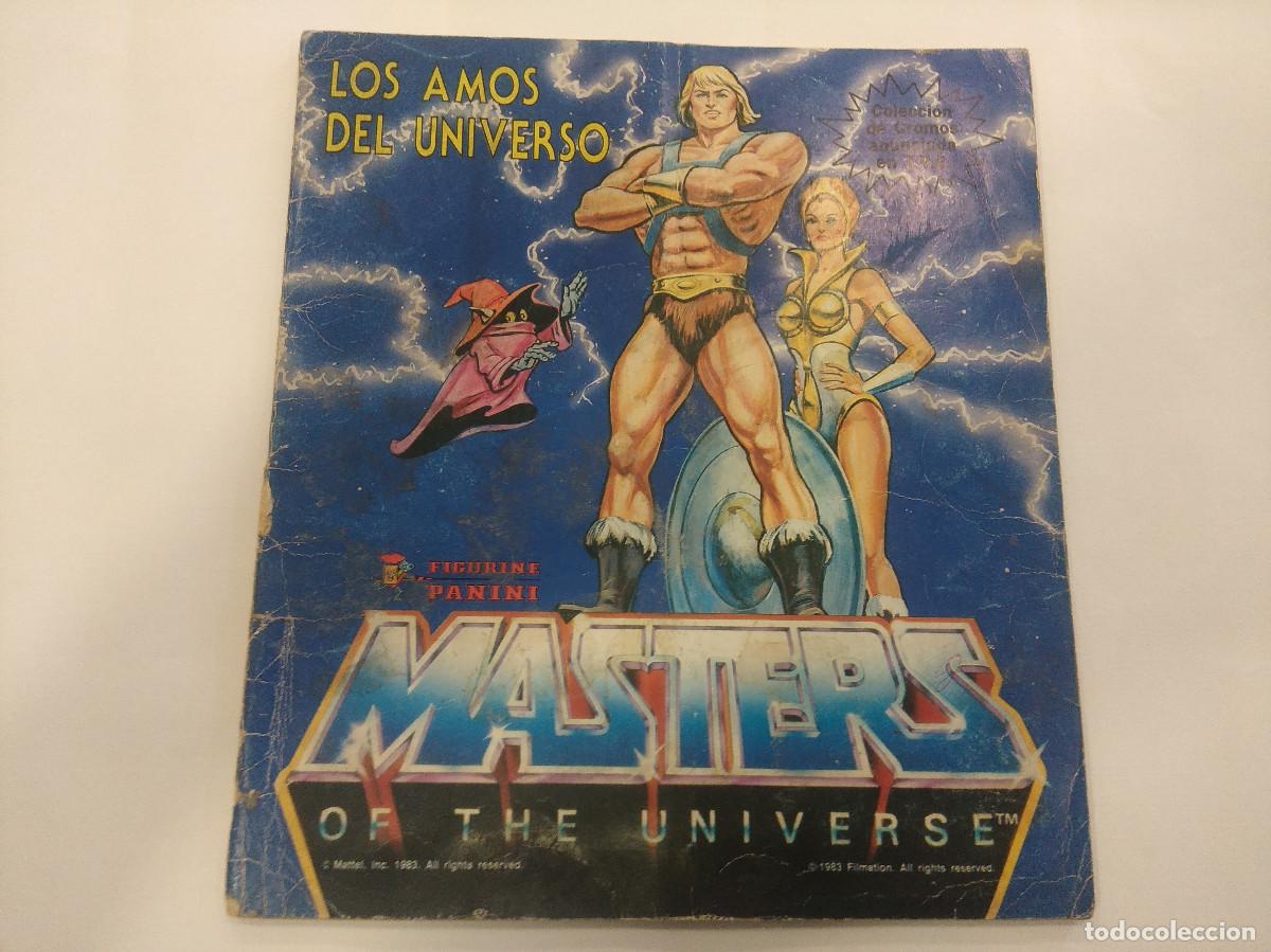 Colecionismo Cadernetas: LOS AMOS DEL UNIVERSO/MASTERS OF THE UNIVERSE/ALBUM DE CROMOS INCOMPLETO.