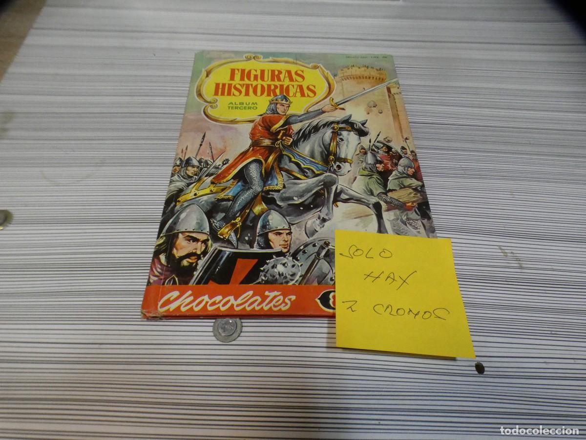 Colecionismo Cadernetas: ARKANSAS1980 ALBUM CROMOS ESTADO DECENTE FIGURAS HISTORICAS SOLO HAY 2 CROMOS