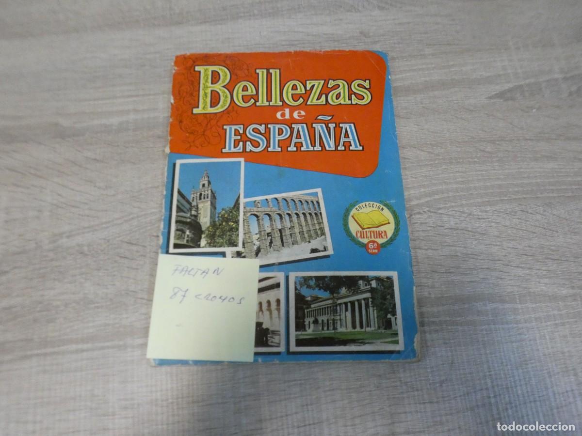 Colecionismo Cadernetas: ARKANSAS1980 ALBUM DE CROMOS INCOMPLETO ESTADO DECENTE BELLEZAS DE ESPA&Ntilde;A FALTAN 87 CROMOS