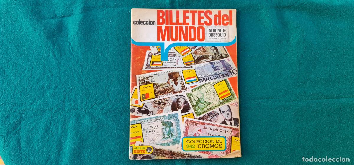 Collectionnisme Albums: ALBUM DE CROMOS BILLETES DEL MUNDO (COMPLETO) ED. ESTE