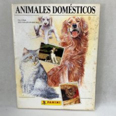 Coleccionismo Álbumes: ÁLBUM ANIMALES DOMÉSTICOS - PANINI - INCOMPLETO - VER DESCRIPCIÓN